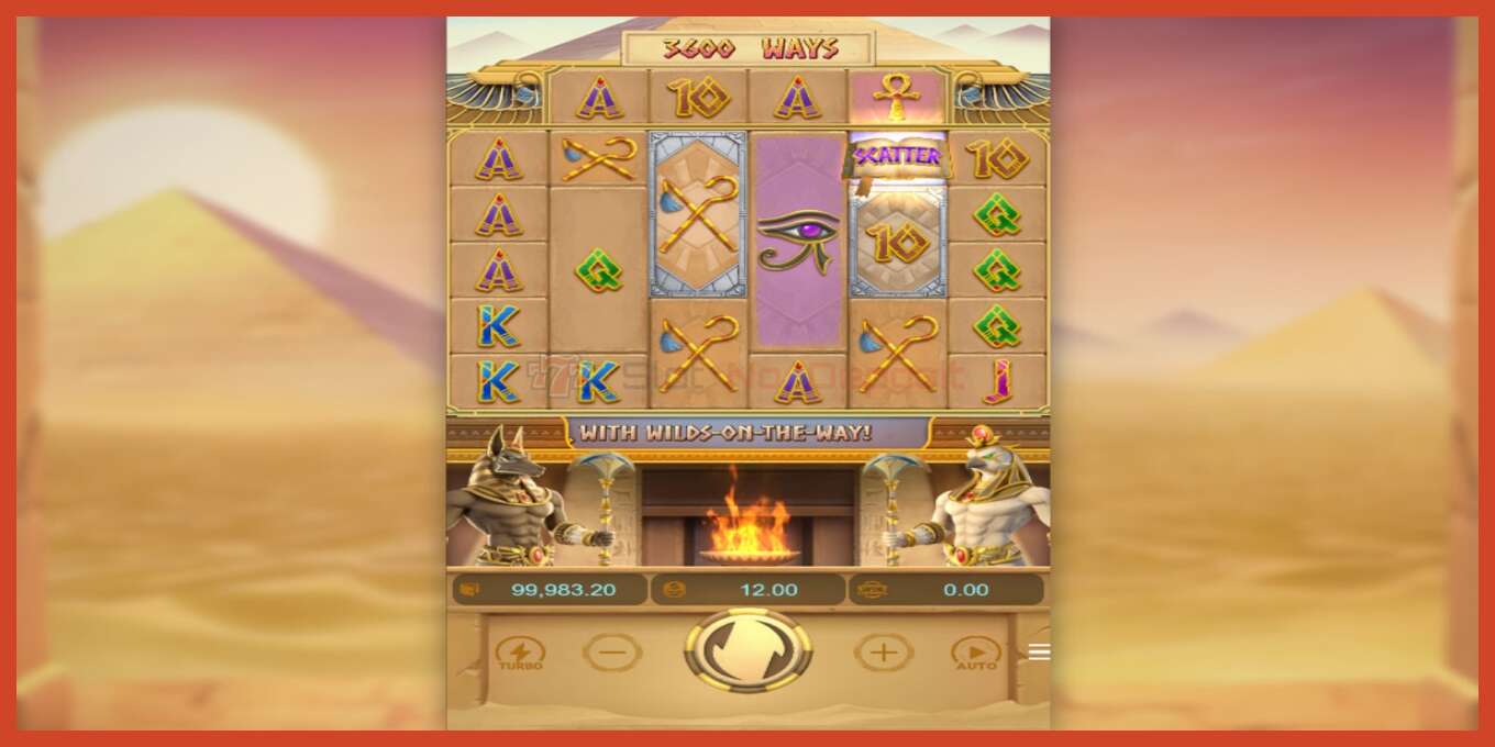 Slot screenshot: Egypts Book of Mystery no deposit, number - 2