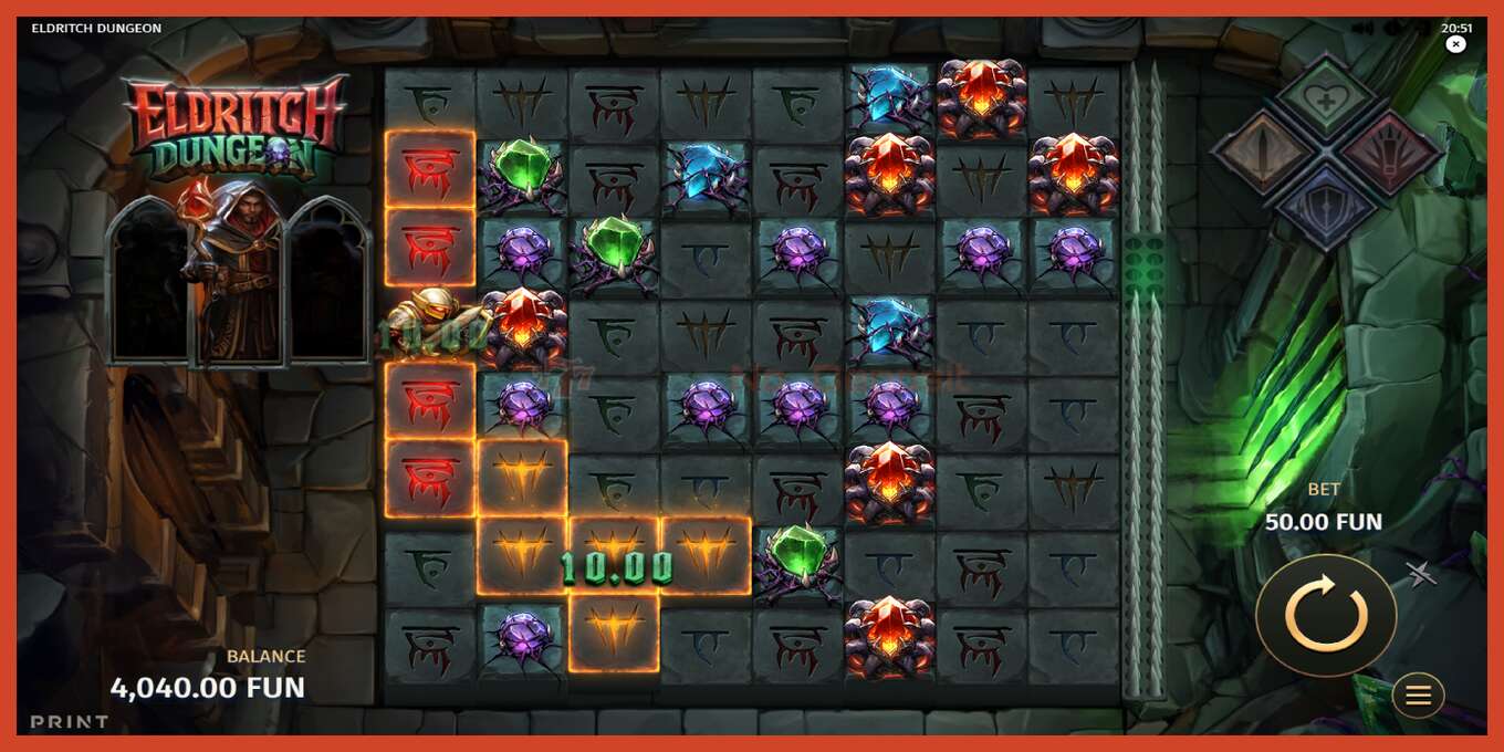 Slot screenshot: Eldritch Dungeon no deposit, number - 4