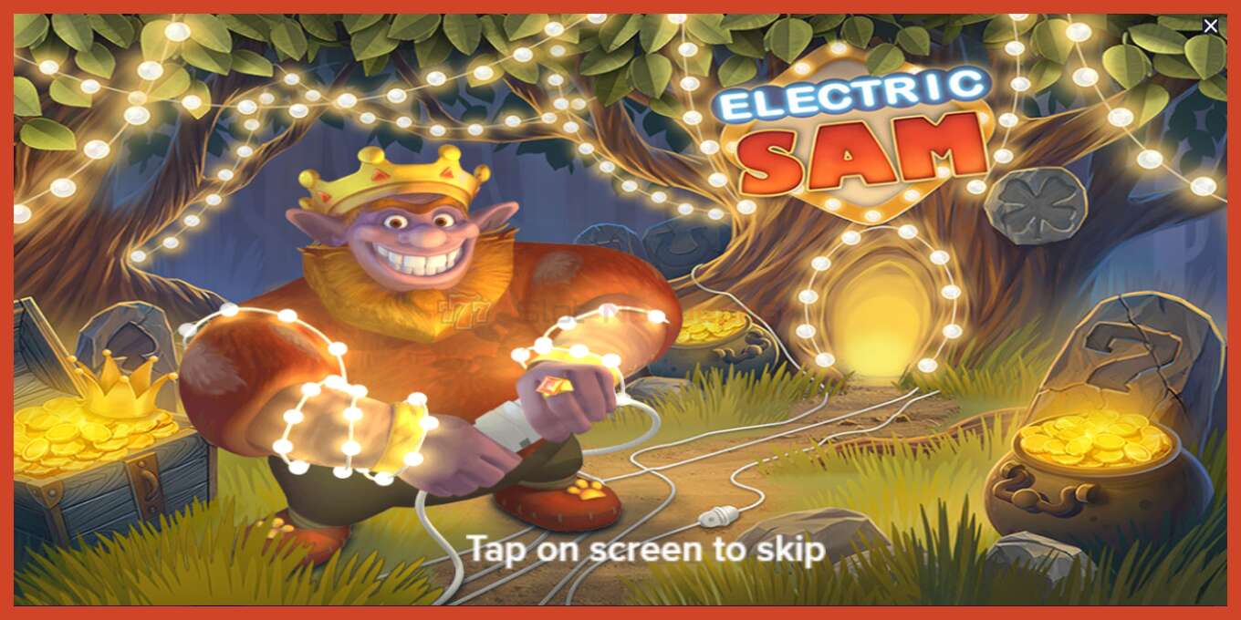 Slot screenshot: Electric Sam bez depozita, broj - 1