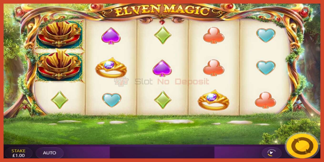 Slot screenshot: Elven Magic no deposit, number - 2