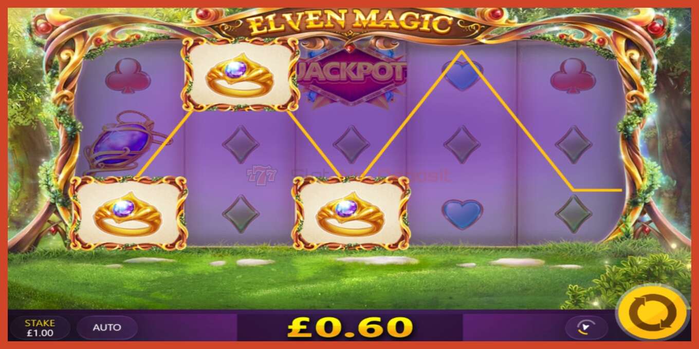 Slot screenshot: Elven Magic no deposit, number - 3