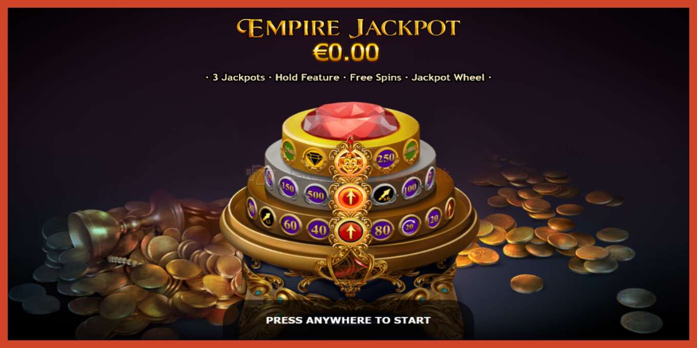 Slot screenshot: Empire Fortune no deposit, number - 1