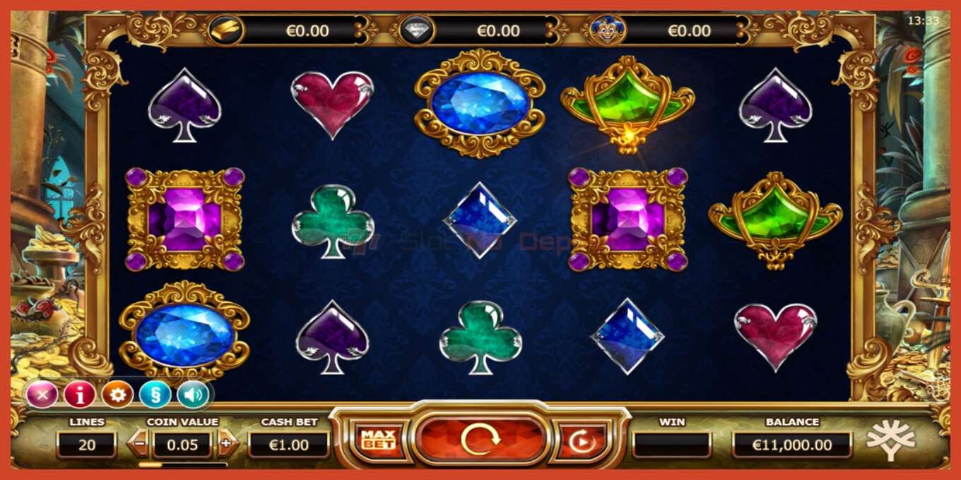 Slot screenshot: Empire Fortune no deposit, number - 2