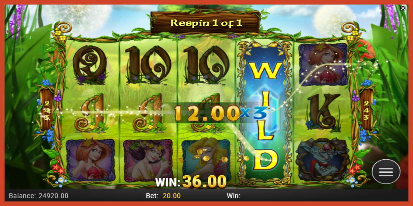 Slot screenshot: Enchanted Crystals no deposit, number - 4