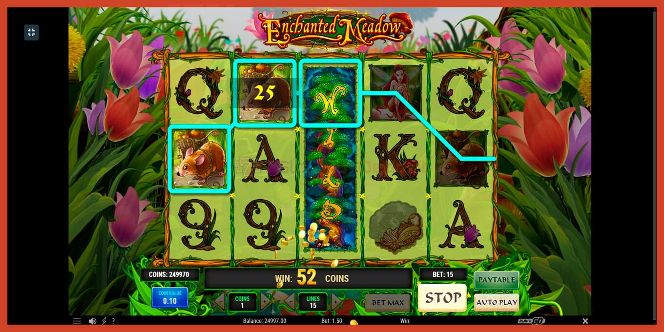 Slot screenshot: Enchanted Meadow no deposit, number - 2