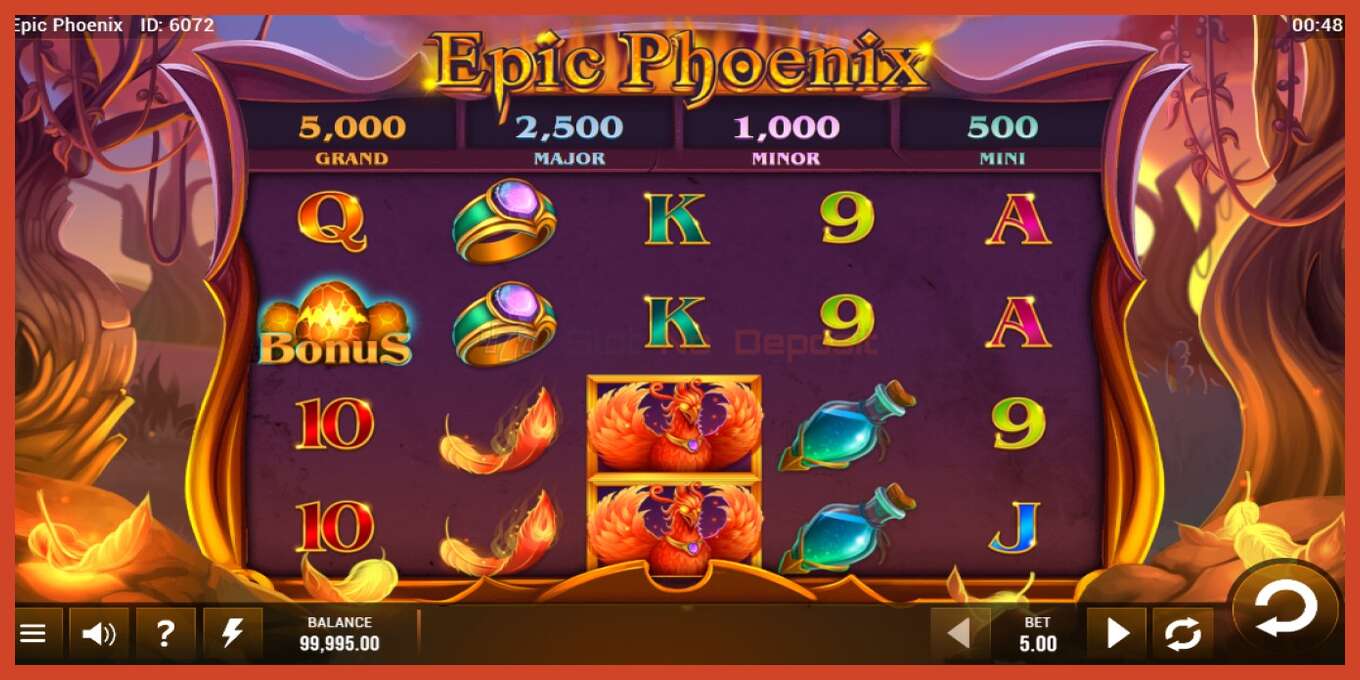 រូបថតអេក្រង់រន្ធ: Epic Phoenix គ្មានប្រាក់កក់, លេខ - 2