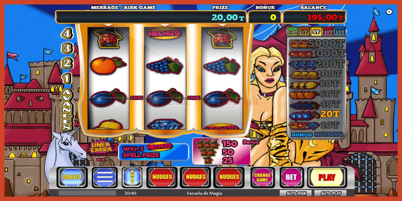 Schermafbeelding van slot: Escuela de Magia geen aanbetaling, nummer - 3