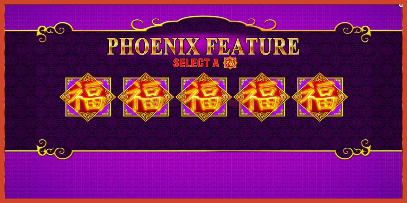 Slot screenshot: Extreme Phoenix no deposit, number - 4