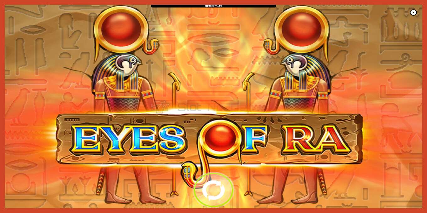 Скріншот слоту: Eyes of Ra без депозиту, номер - 1