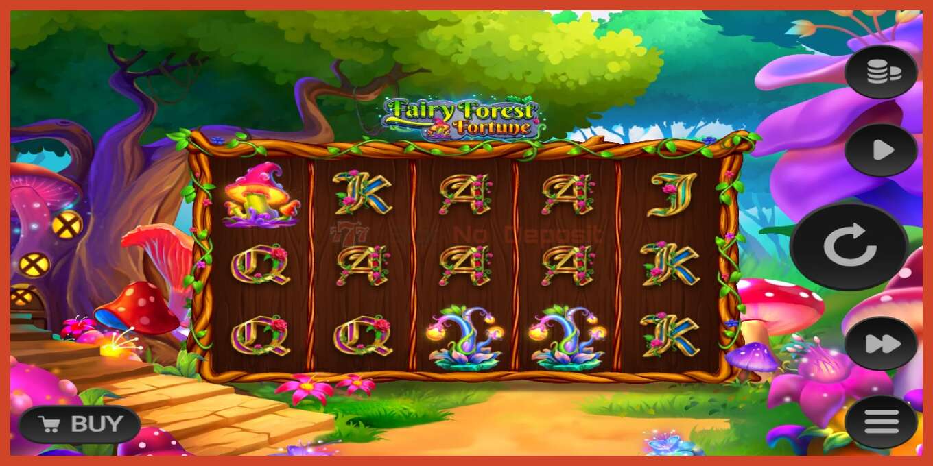 Slot скриншоту: Fairy Forest Fortune депозит жок, саны - 1