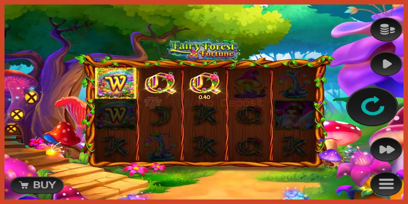 Slot скриншоту: Fairy Forest Fortune депозит жок, саны - 3