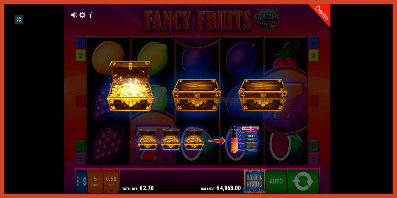 Slot screenshot: Fancy Fruits GDN no deposit, number - 5