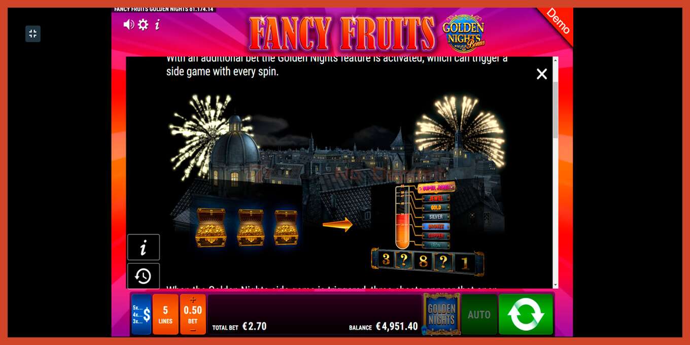 Slot screenshot: Fancy Fruits GDN no deposit, number - 7