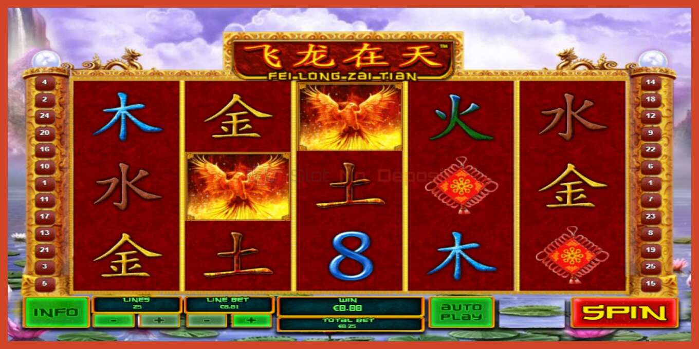 Slot screenshot: Fei Long Zai Tian no deposit, number - 1