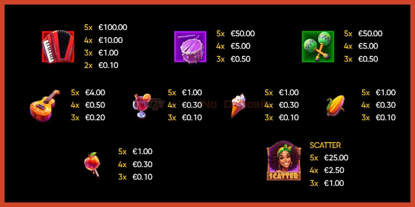 Slot screenshot: Festa Junina no deposit, number - 5