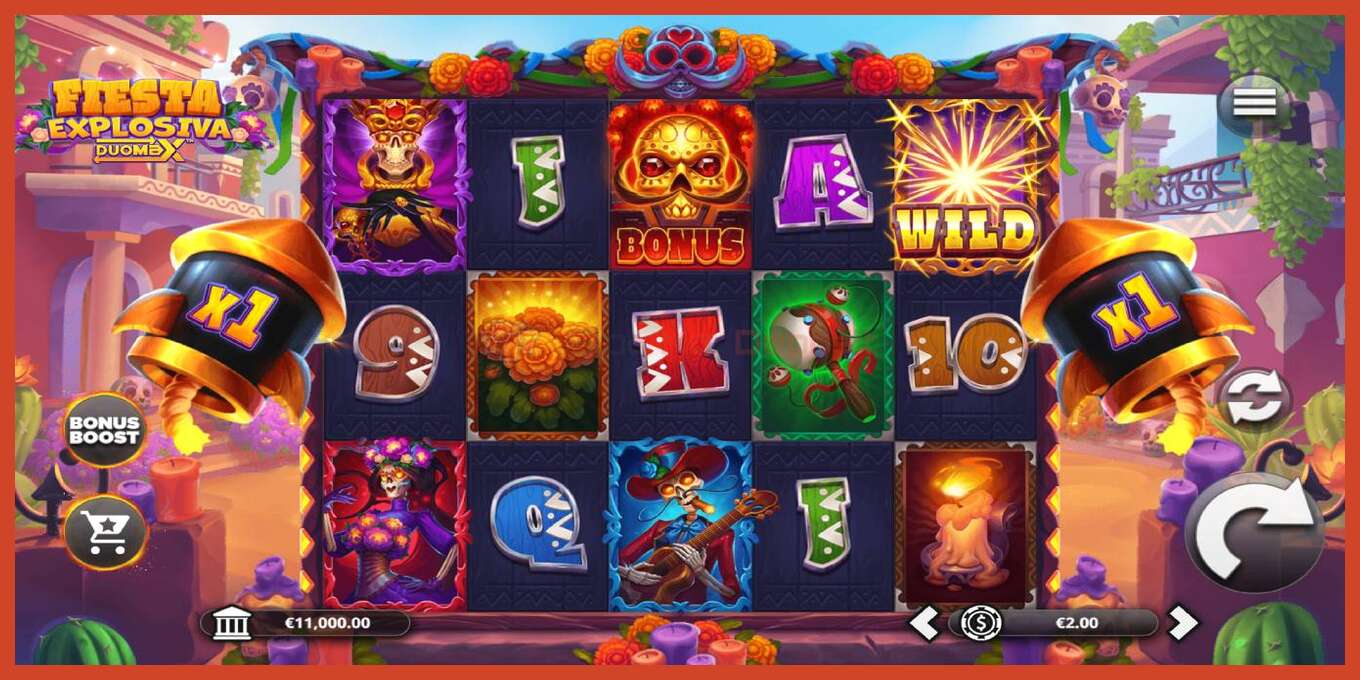 Slot screenshot: Fiesta Explosiva DuoMax bez depozita, broj - 2