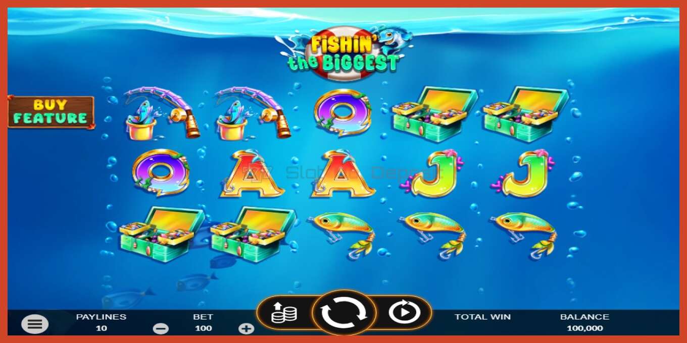 فتحة لقطة الشاشة: Fishin The Biggest لا إيداع, رقم - 3