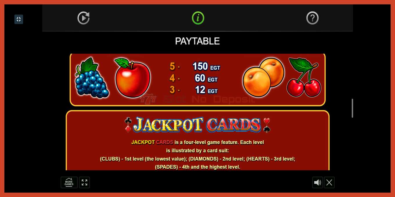 Slot screenshot: Flaming Hot no deposit, number - 4