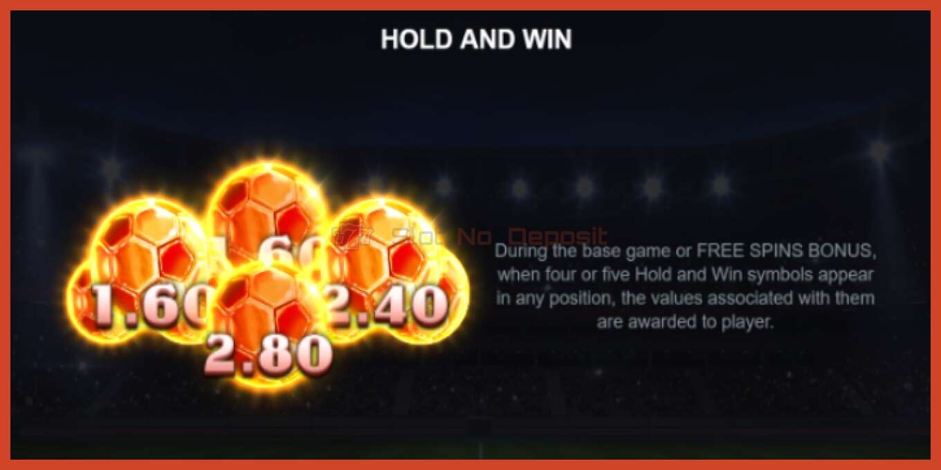 Slot skrinshoti: Football Blast Hold and Win depozit yoq, raqam - 5