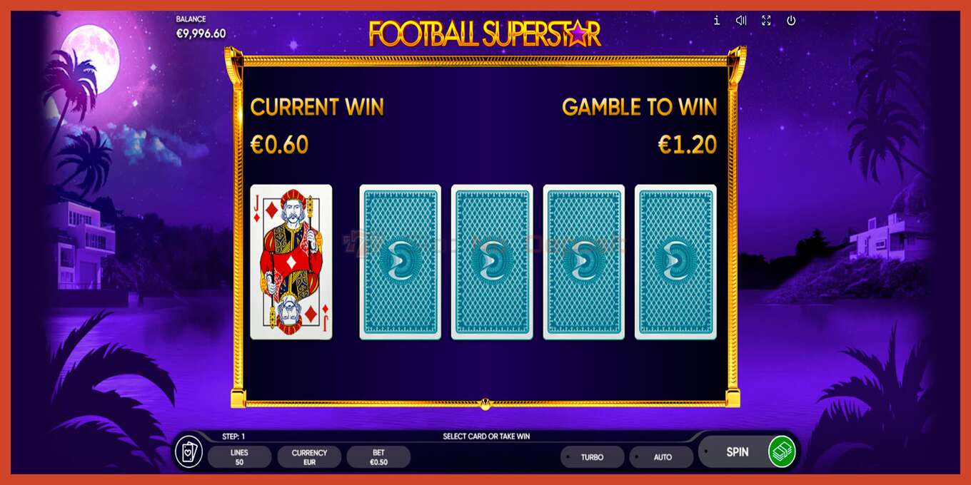 Slot screenshot: Football Superstar no deposit, number - 5