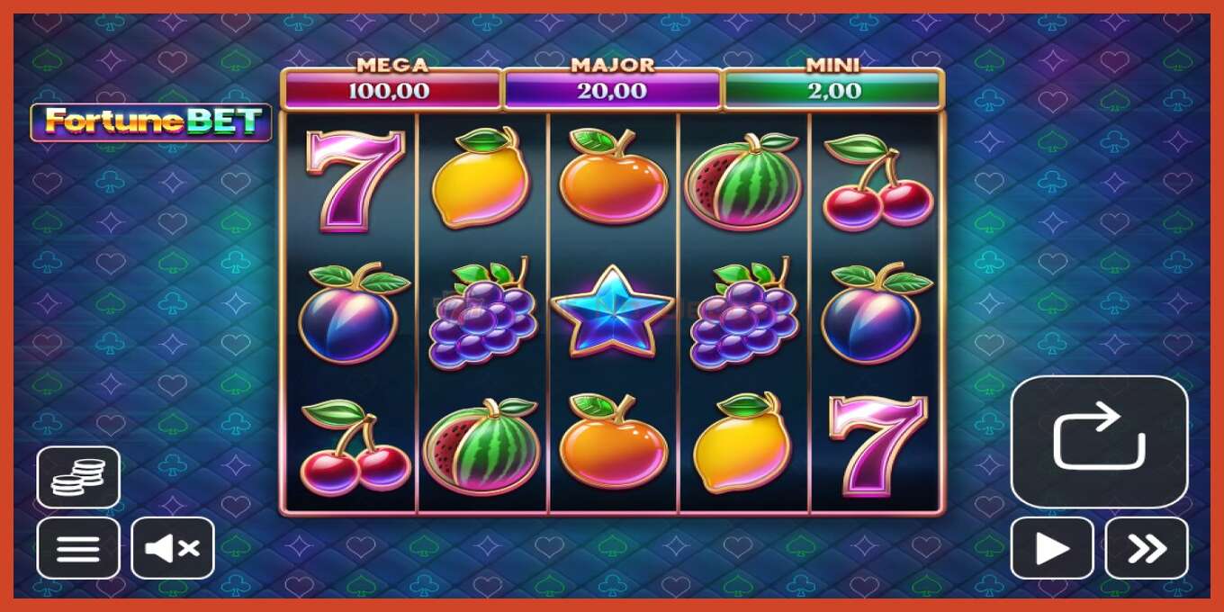 Slot screenshot: Fortune Bet no deposit, number - 1