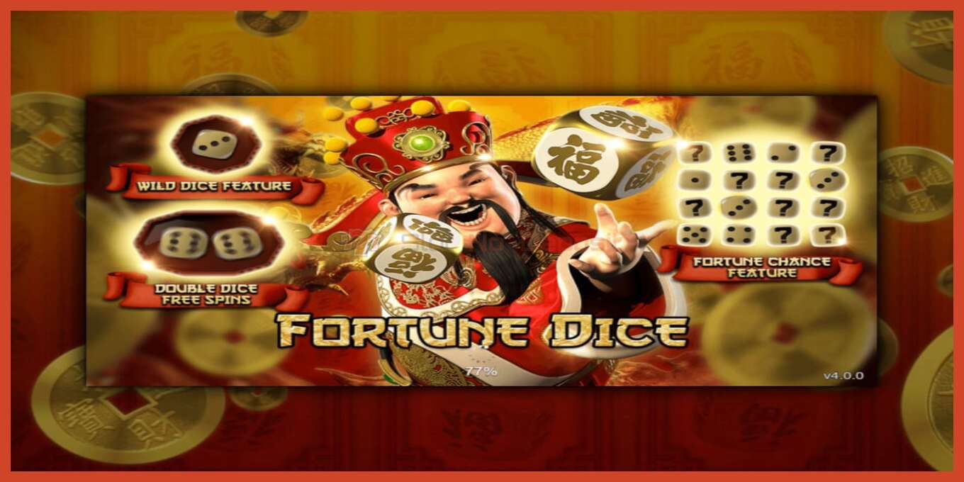 Slot screenshot: Fortune Dice no deposit, number - 1