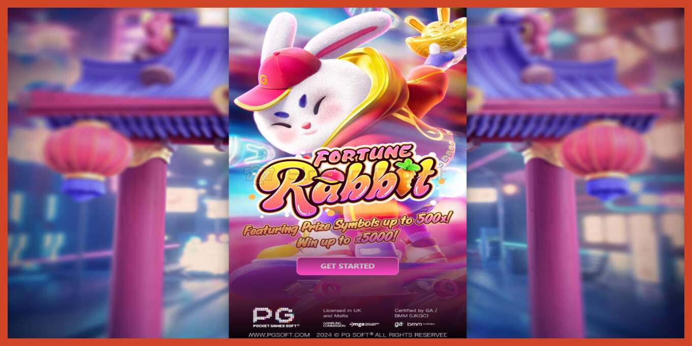 Slot screenshot: Fortune Rabbit no deposit, number - 1