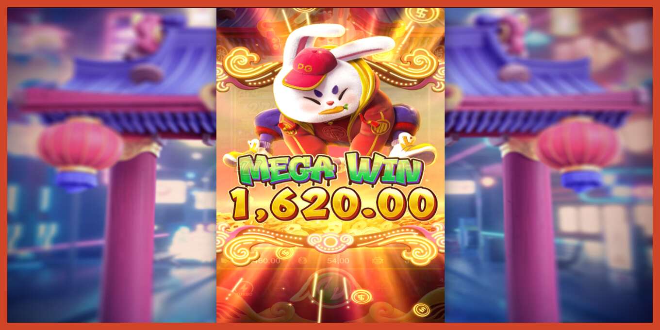 Slot screenshot: Fortune Rabbit no deposit, number - 3