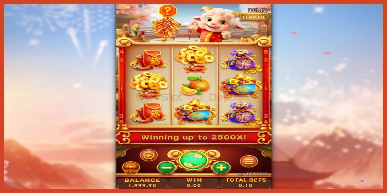 Schermafbeelding van slot: Fortune Sheep geen aanbetaling, nummer - 1