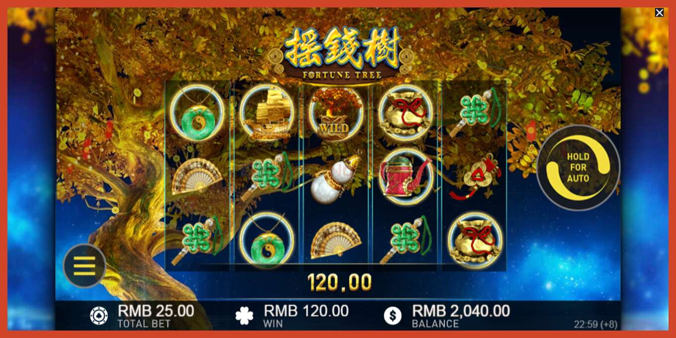 Slot screenshot: Fortune Tree no deposit, number - 4