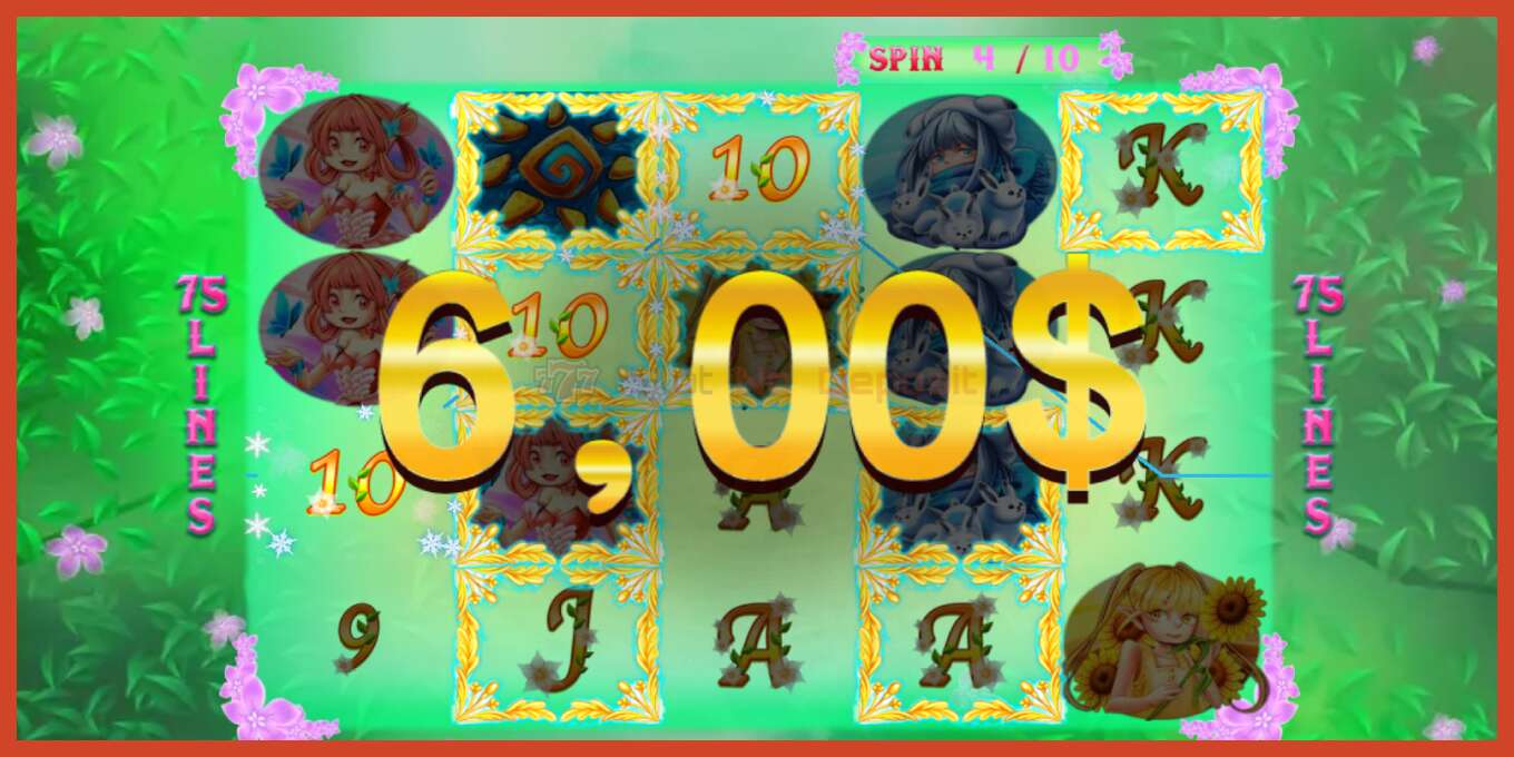 Captura de tela do slot: Four Seasons sem depósito, número - 3