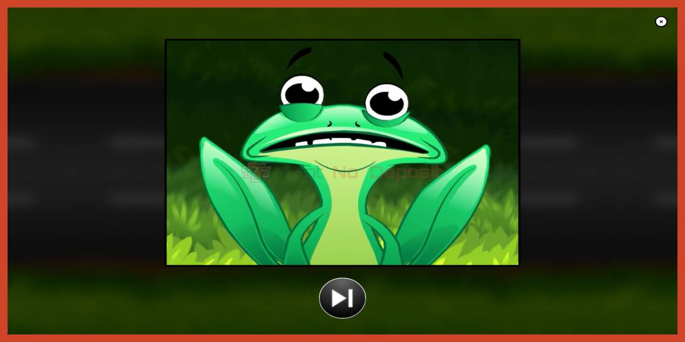 Slot screenshot: Frogged no deposit, number - 1