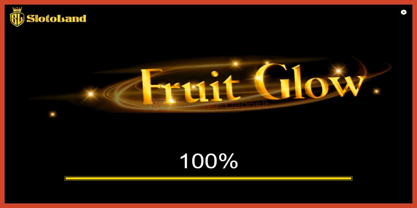 Slot skrinshoti: Fruit Glow depozit yoq, raqam - 1