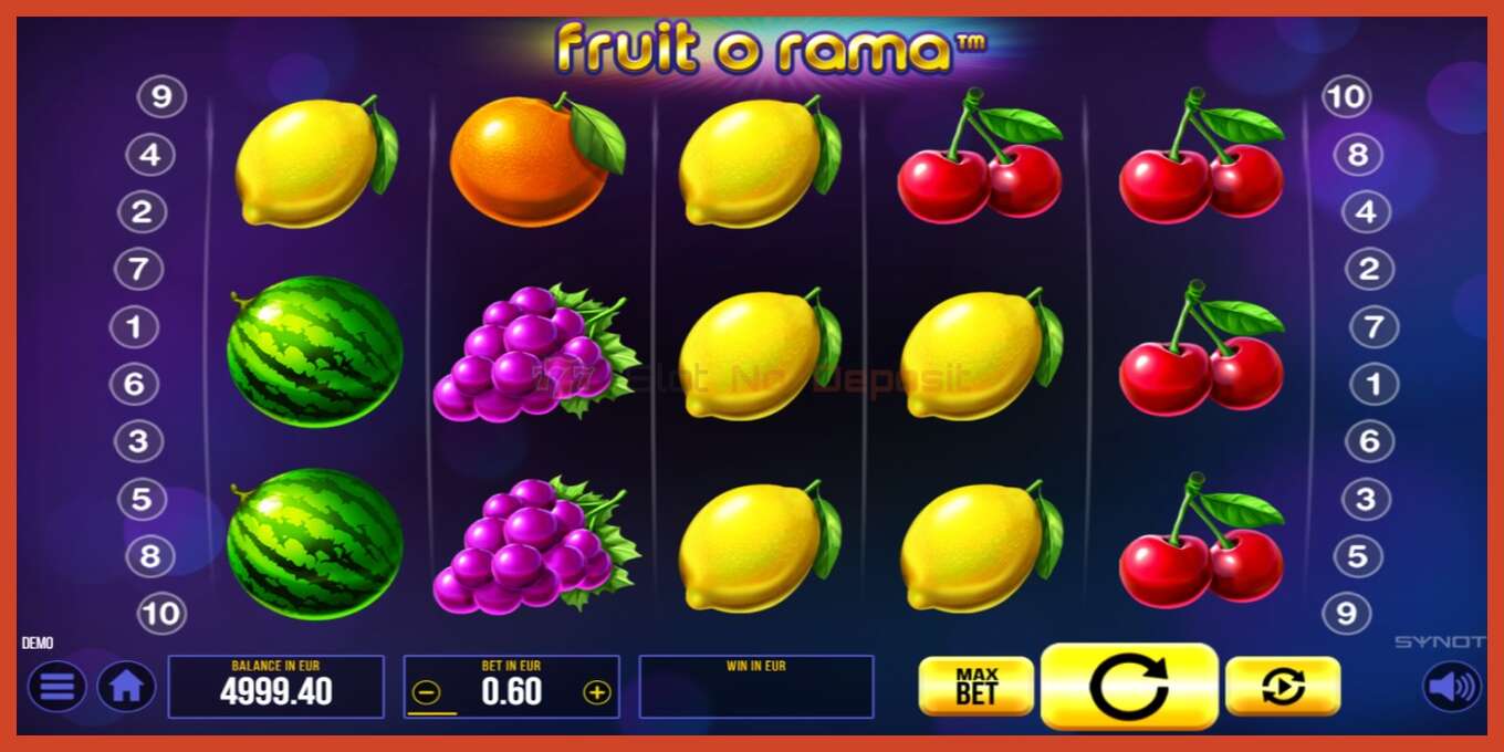 Slot skrinshoti: Fruit o Rama depozit yoq, raqam - 2