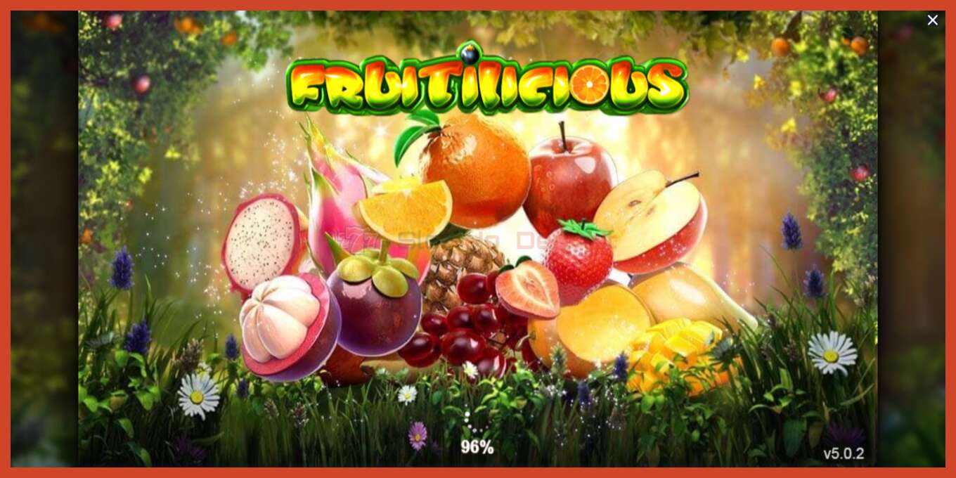 სლოტის სკრინშოტი: Fruitilicious დეპოზიტის გარეშე, ნომერი - 1