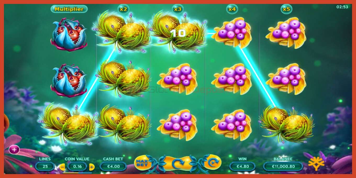 Slot screenshot: Fruitoids no deposit, number - 3