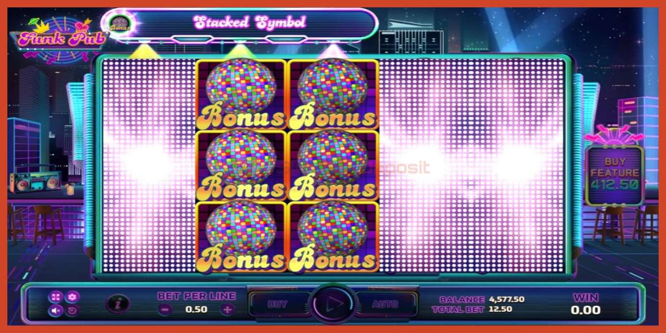 Slot screenshot: Funk Pub no deposit, number - 4