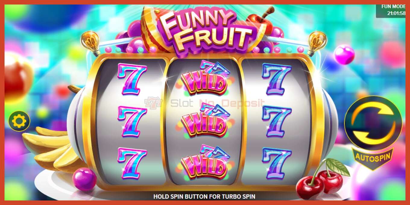 Captură de ecran pentru slot: Funny Fruit fara depozit, număr - 1