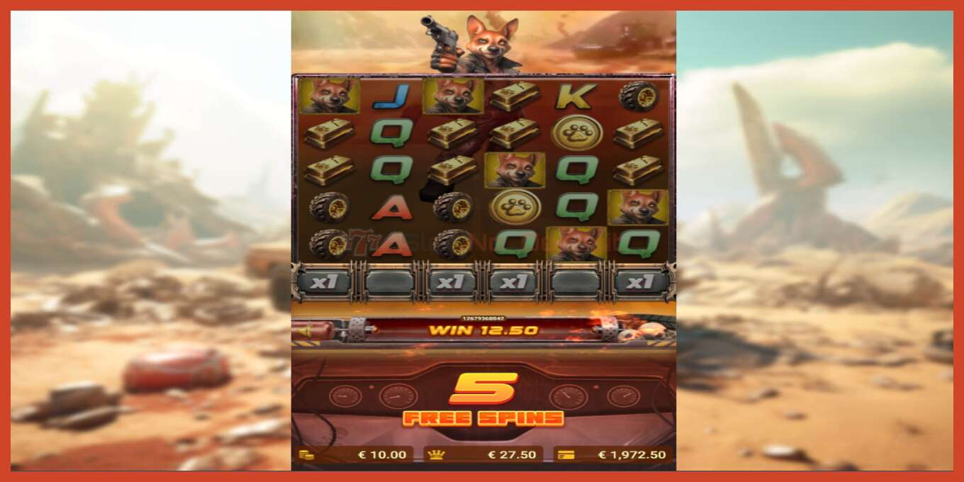 Slot screenshot: Fury Max Lucky Road no deposit, number - 5