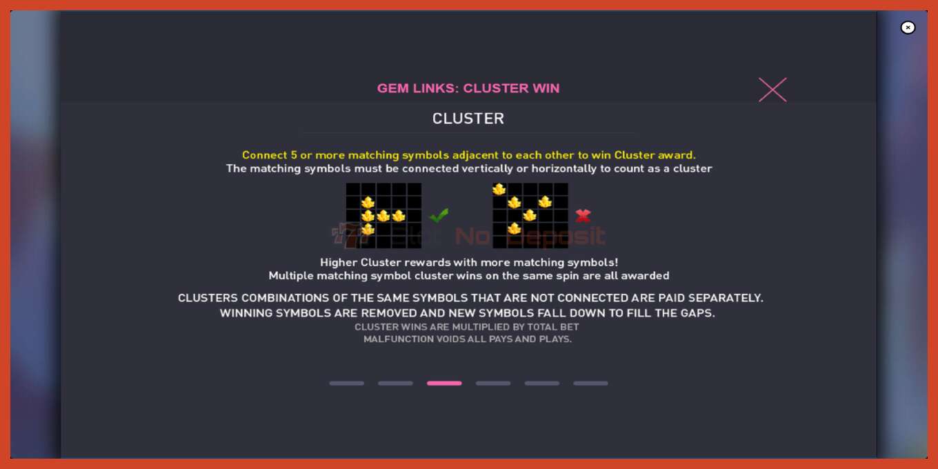 အထိုင်စခရင်ရှော့: Gem Links: Cluster Win အပ်ငွေမရှိပါ။, နံပါတ် - 6