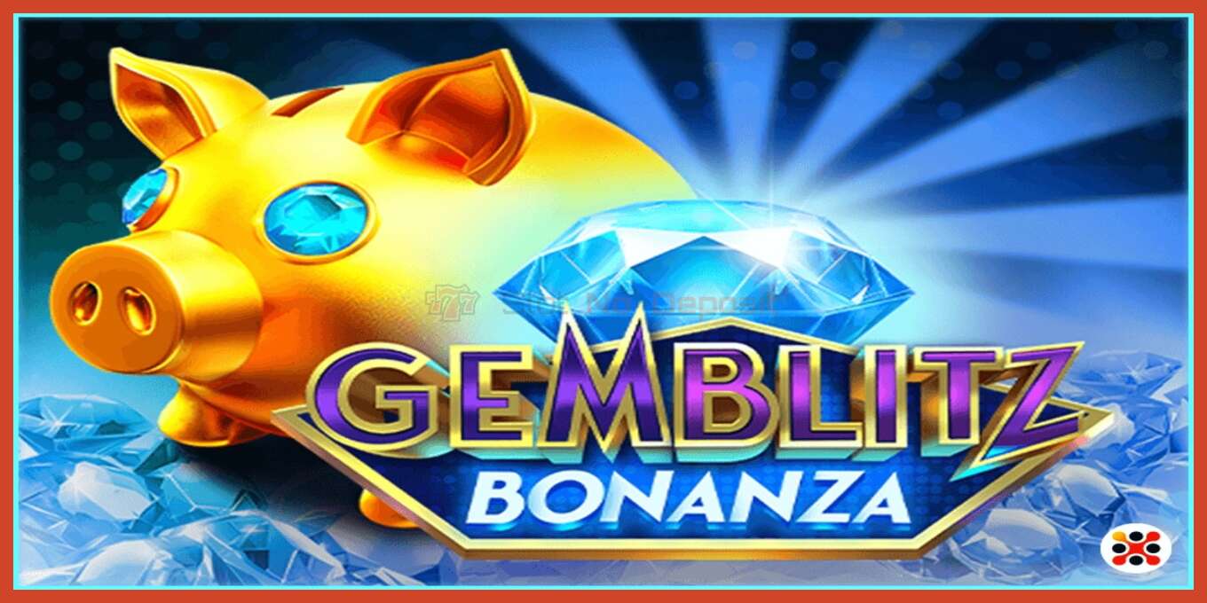 Slot screenshot: GemBlitz Bonanza no deposit, number - 1