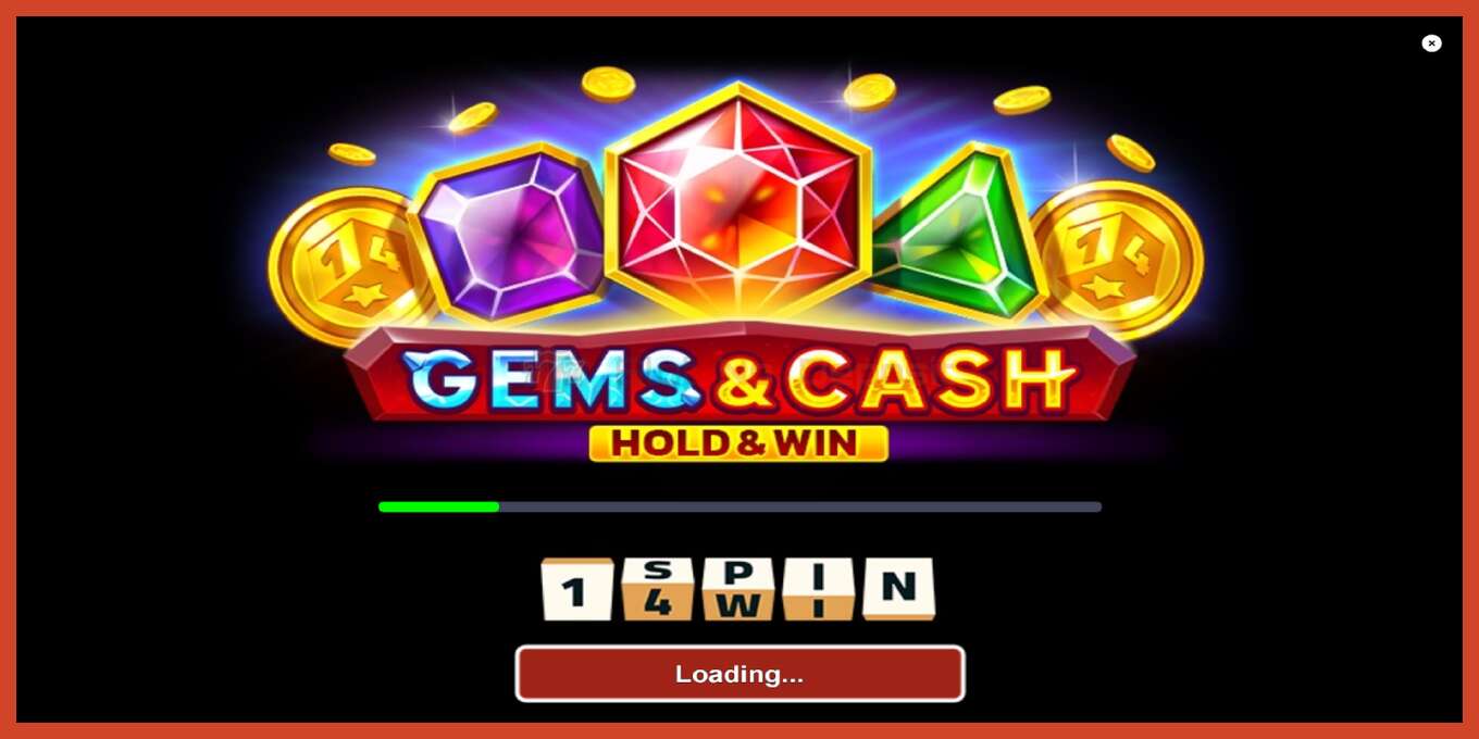 স্লট স্ক্রিনশট: Gems & Cash কোন আমানত, সংখ্যা - 1