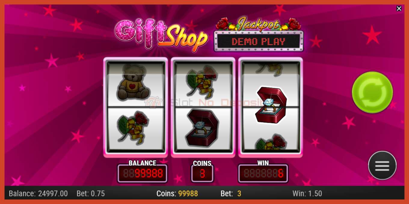 Slot screenshot: Gift Shop no deposit, number - 3