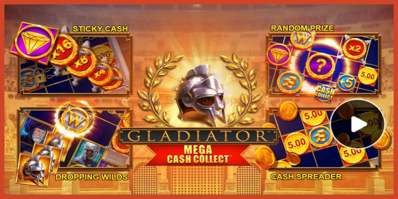 Slot skrinshoti: Gladiator: Mega Cash Collect depozit yoq, raqam - 1