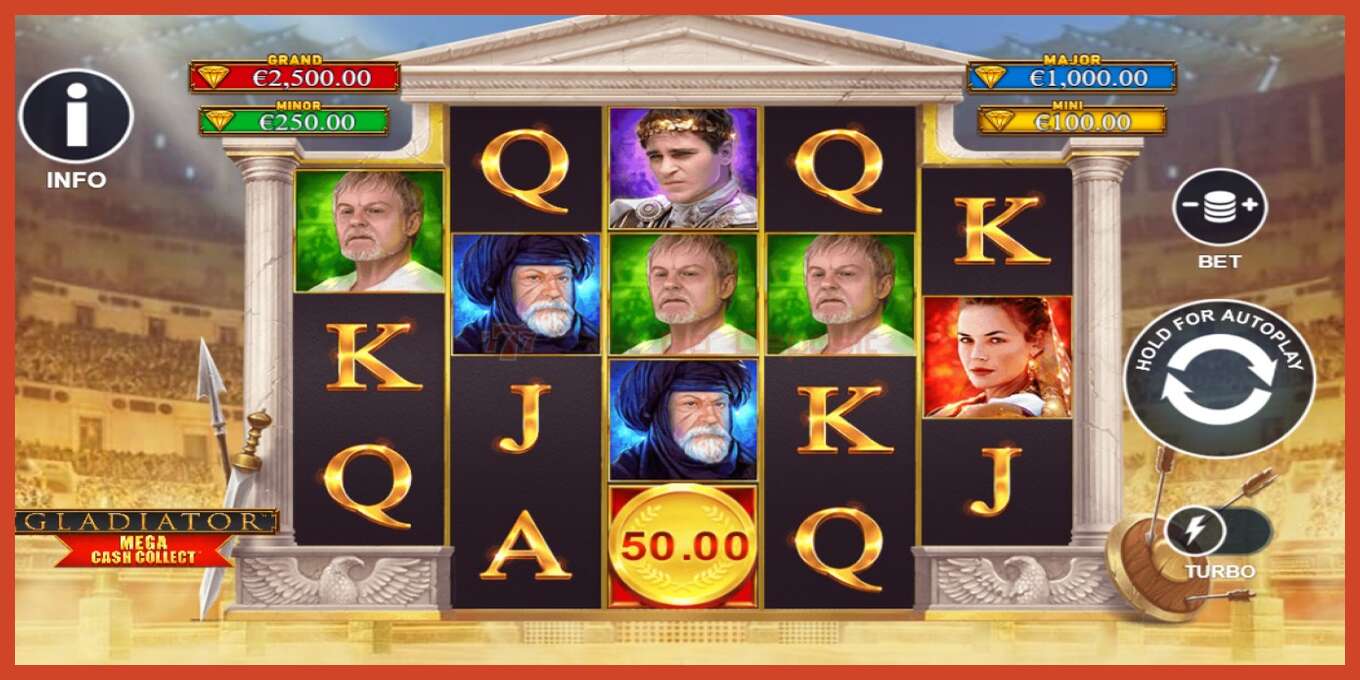 Slot skrinshoti: Gladiator: Mega Cash Collect depozit yoq, raqam - 3