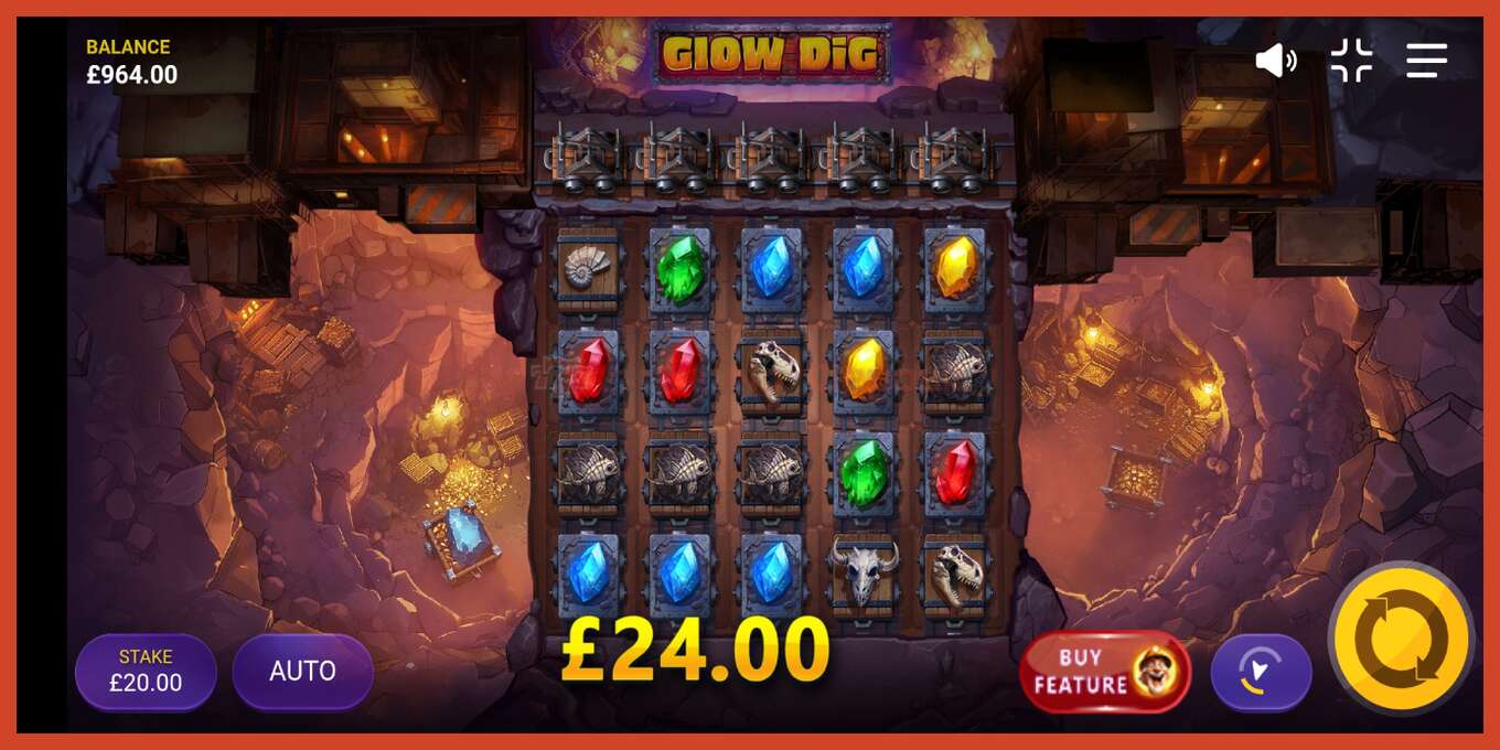 Schermafbeelding van slot: Glow Dig geen aanbetaling, nummer - 3