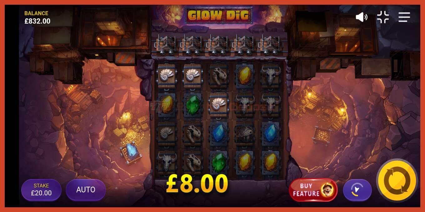 Schermafbeelding van slot: Glow Dig geen aanbetaling, nummer - 4