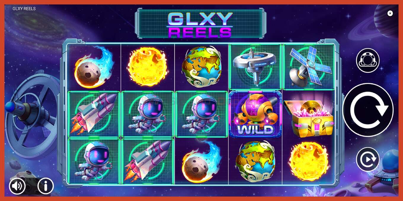 Slot screenshot: Glxy Reels no deposit, number - 2