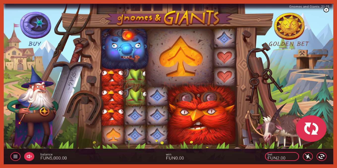 Schermafbeelding van slot: Gnomes & Giants geen aanbetaling, nummer - 2