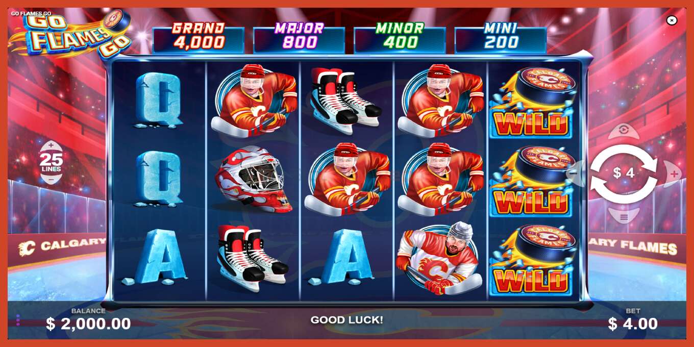 Slot screenshot: Go Flames Go no deposit, number - 2